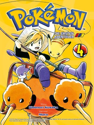 cover image of Pokémon--Die ersten Abenteuer, Band 4